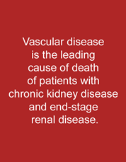 Kidney disease and PAD