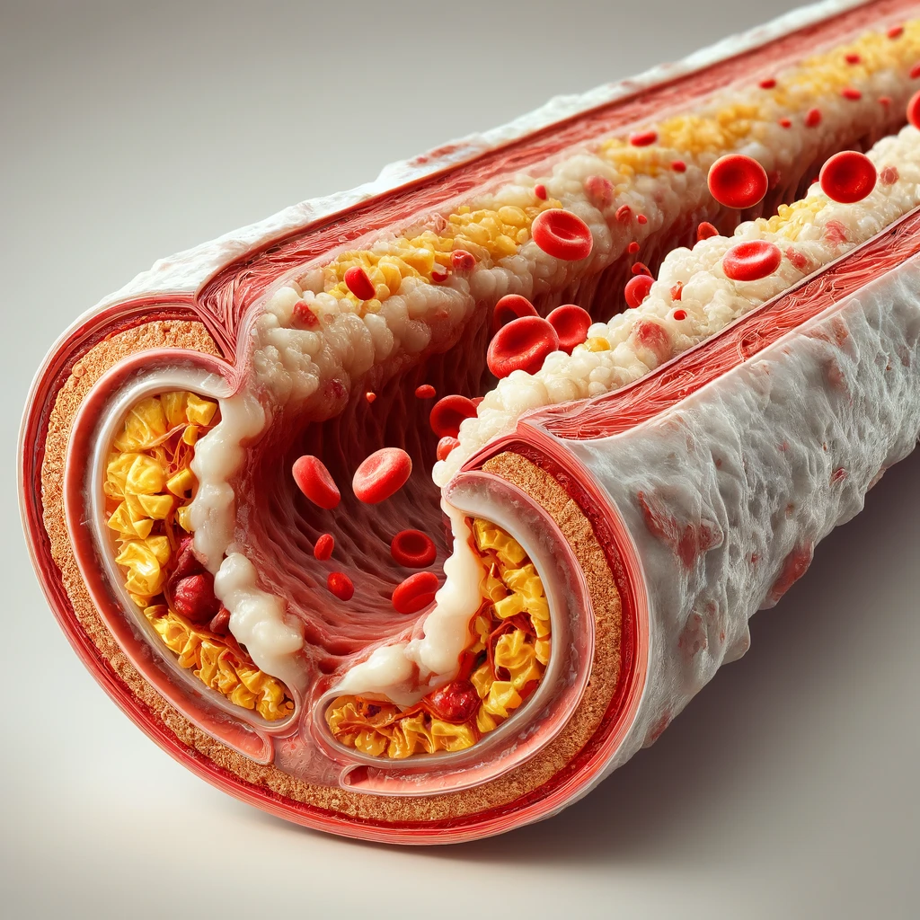 Blocked arteries, blood clot, not enogh blood